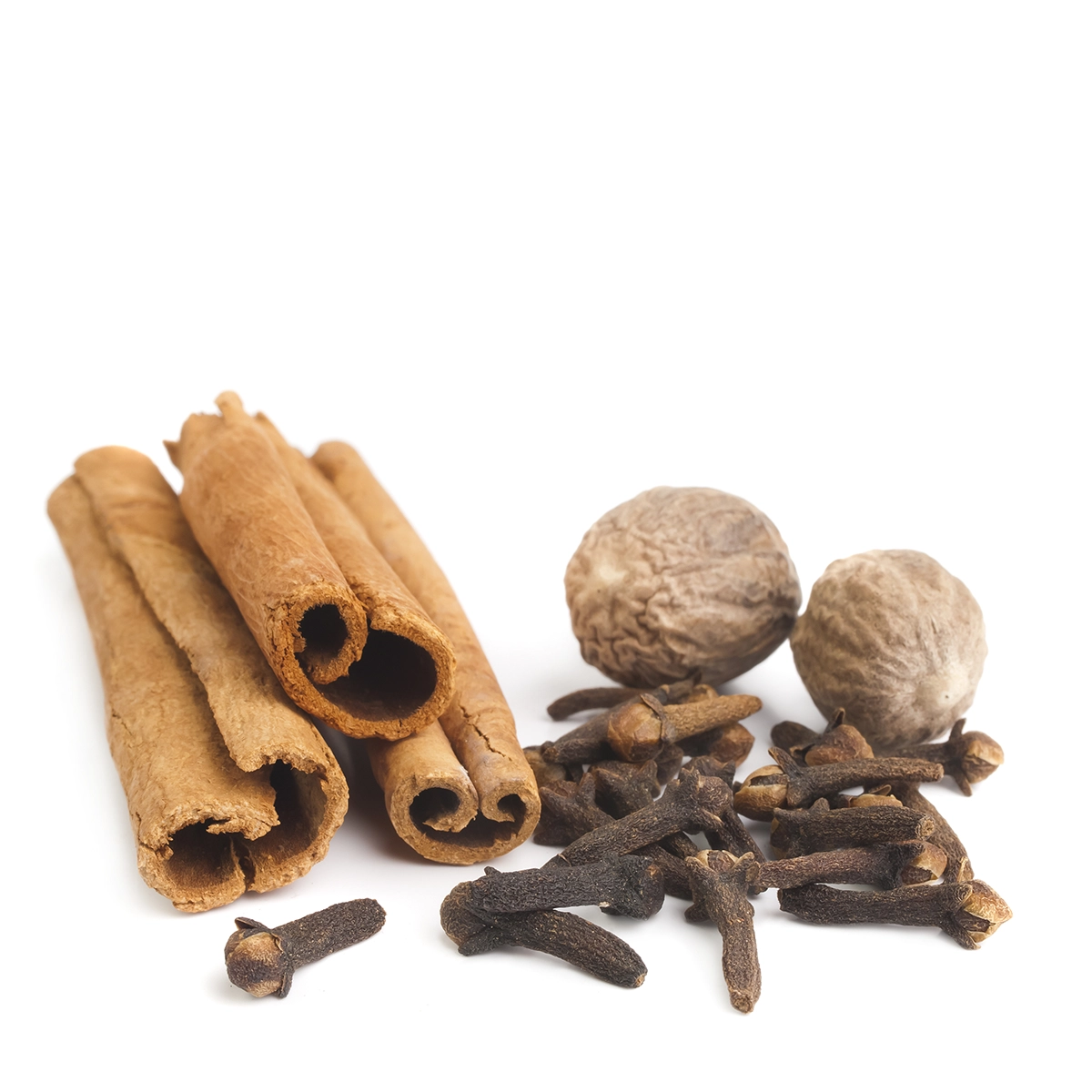 Cardamom, Cinnamon, Nutmeg, And Cloves